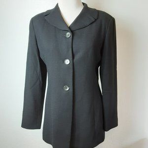 Tahari Tailored Wool Blazer Size 8